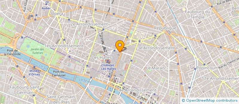 localisation de l'entreprise MONSIEUR OLIVIER CROMLIN à PARIS