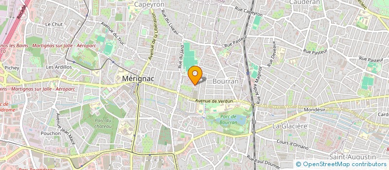 localisation de l'entreprise MONSIEUR OLIVIER CROS  MERIGNAC