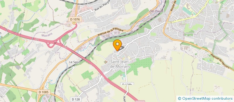 localisation de l'entreprise MONSIEUR OLIVIER CURAU  SAINT-JEAN-DE-MOIRANS