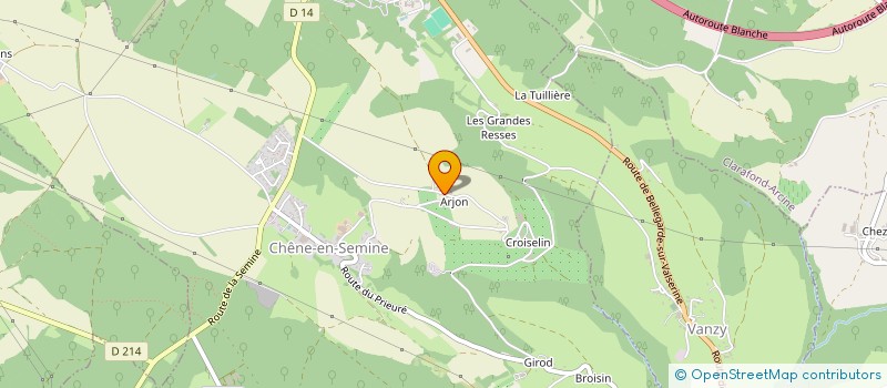 localisation de l'entreprise MONSIEUR OLIVIER CURTENAZ à CHENE-EN-SEMINE