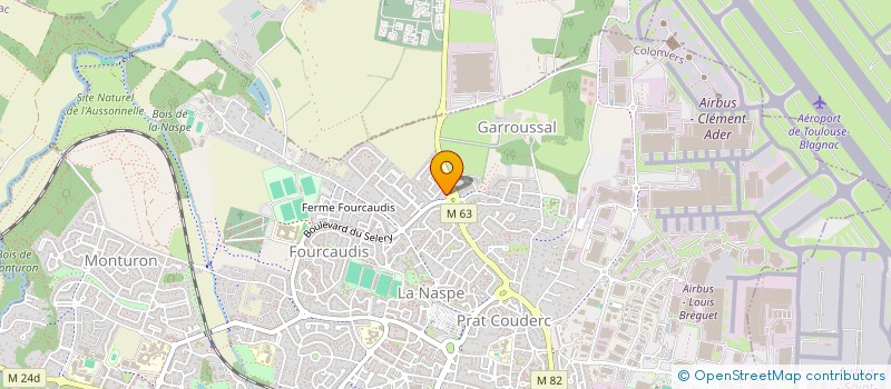localisation de l'entreprise MONSIEUR OLIVIER CUSSAC à COLOMIERS
