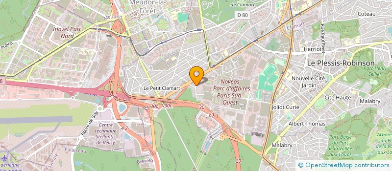 localisation de l'entreprise MONSIEUR OLIVIER D AMARIO à CLAMART