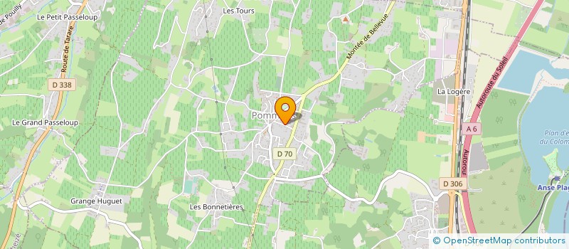 localisation de l'entreprise MONSIEUR OLIVIER D'ORTONA  POMMIERS