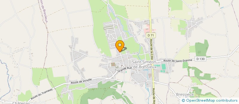 localisation de l'entreprise MONSIEUR OLIVIER D'URSO à SAINT-SIMEON-DE-BRESSIEUX