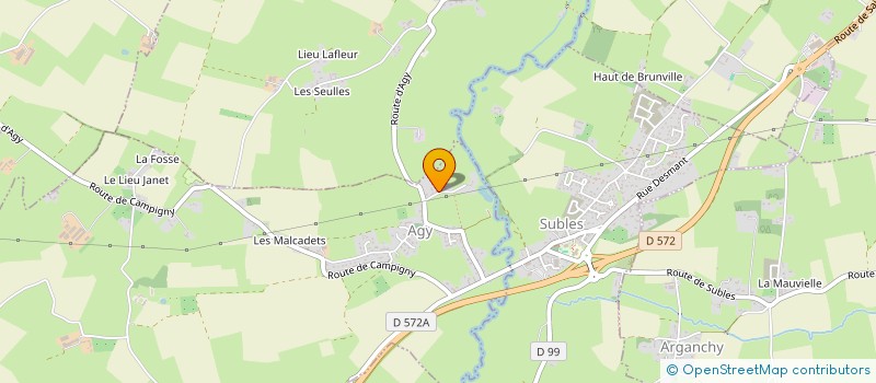 localisation de l'entreprise MONSIEUR OLIVIER DALBIEZ  RANCHY