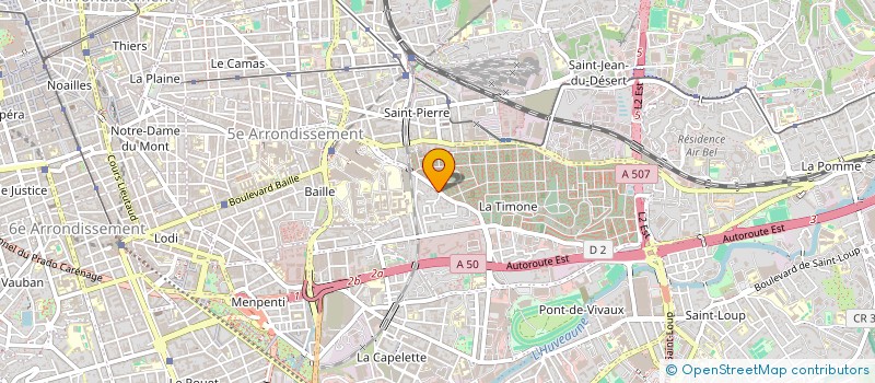 localisation de l'entreprise MONSIEUR OLIVIER DALCO à MARSEILLE