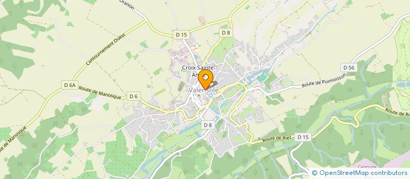 localisation de l'entreprise MONSIEUR OLIVIER DALGAUT  VALENSOLE