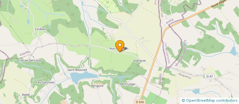 localisation de l'entreprise MONSIEUR OLIVIER DAMON  VALEILLES