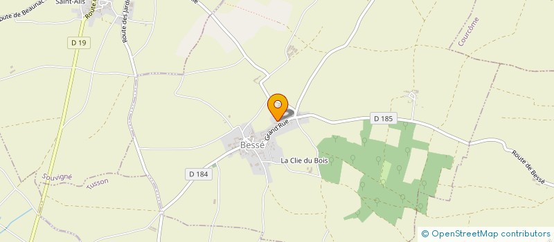 localisation de l'entreprise MONSIEUR OLIVIER DANIAUD à AIGRE