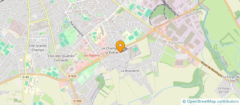 localisation de l'entreprise MONSIEUR OLIVIER DAOUT à CHATEAUROUX