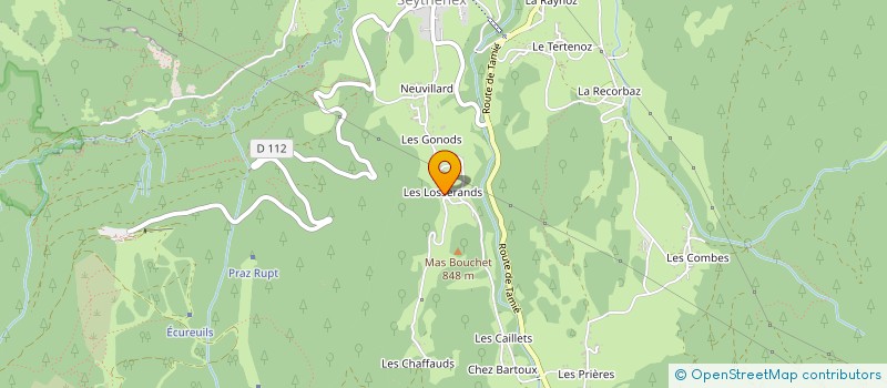 localisation de l'entreprise MONSIEUR OLIVIER DARDENNE à FAVERGES-SEYTHENEX