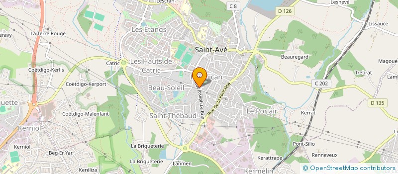 localisation de l'entreprise MONSIEUR OLIVIER DAVALO  SAINT-AVE