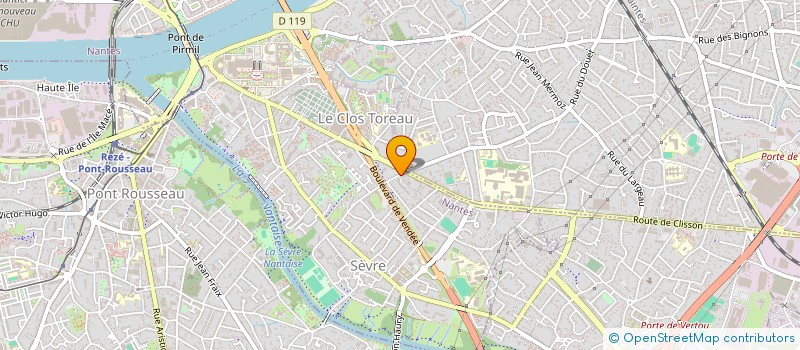 localisation de l'entreprise MONSIEUR OLIVIER DAVID  NANTES