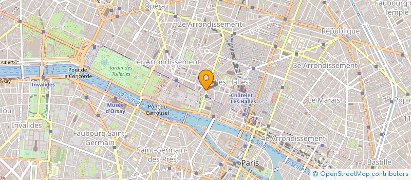 localisation de l'entreprise MONSIEUR OLIVIER DE BAECQUE  PARIS