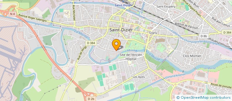 localisation de l'entreprise MONSIEUR OLIVIER DE CHANLAIRE à SAINT-DIZIER