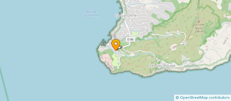 localisation de l'entreprise MONSIEUR OLIVIER DE FOUCAULT  LE PRADET