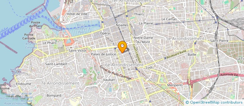 localisation de l'entreprise MONSIEUR OLIVIER DE GOLBERY  MARSEILLE