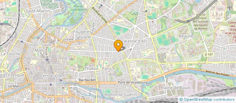 localisation de l'entreprise MONSIEUR OLIVIER DE LA GATINAIS à RENNES