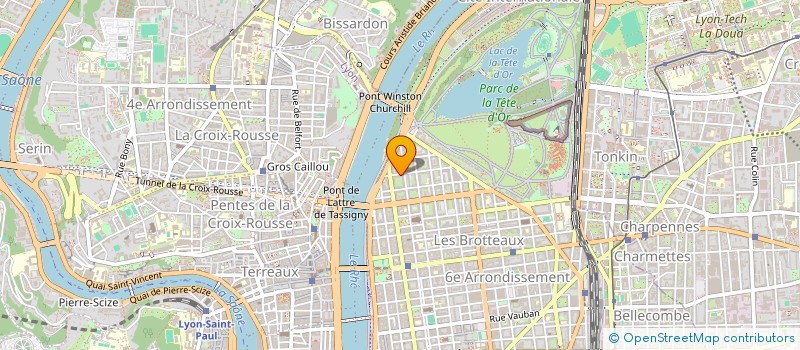 localisation de l'entreprise MONSIEUR OLIVIER DE LA ROQUE à LYON