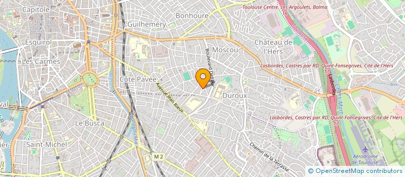 localisation de l'entreprise MONSIEUR OLIVIER DE SAINT-EXUPERY à TOULOUSE