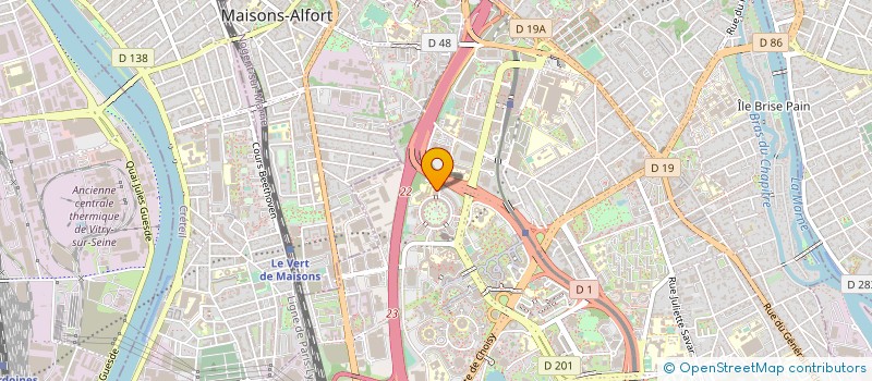 localisation de l'entreprise MONSIEUR OLIVIER DE TOMASI à CRETEIL