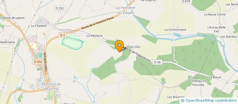 localisation de l'entreprise MONSIEUR OLIVIER DE VLEESCHOUWER à MOULINS-LA-MARCHE