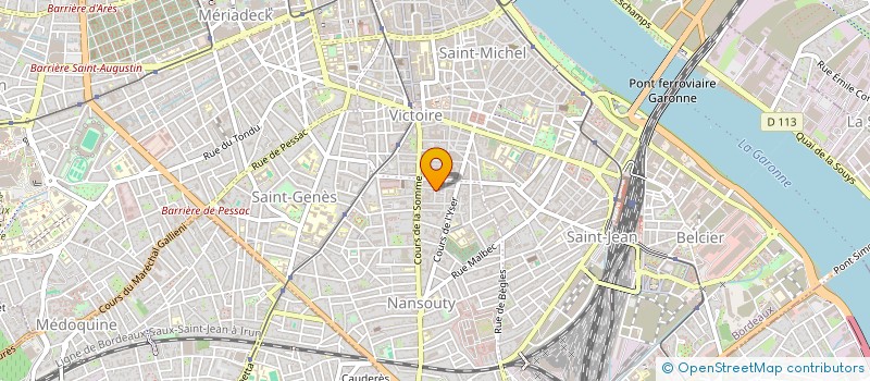 localisation de l'entreprise MONSIEUR OLIVIER DEBAYLE  BORDEAUX