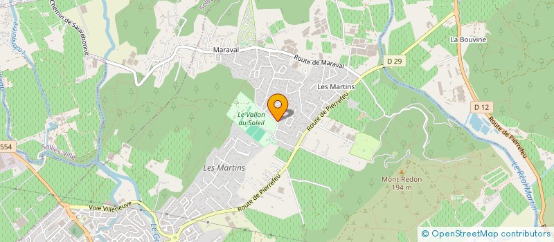 localisation de l'entreprise MONSIEUR OLIVIER DEBERNARDI à LA CRAU
