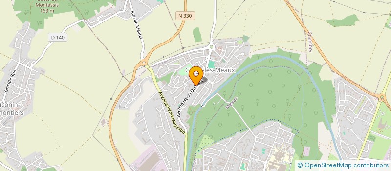 localisation de l'entreprise MONSIEUR OLIVIER DEBRAUX  CREGY-LES-MEAUX