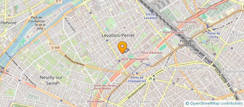 localisation de l'entreprise MONSIEUR OLIVIER DECAMUS à LEVALLOIS-PERRET