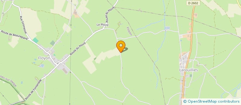 localisation de l'entreprise MONSIEUR OLIVIER DECLERCQ  SAINT-SULPICE-DE-ROUMAGNAC