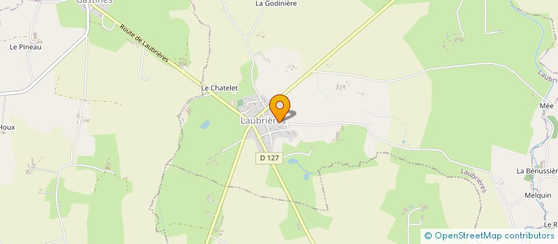 localisation de l'entreprise MONSIEUR OLIVIER DECOCHEREAUX  LAUBRIERES