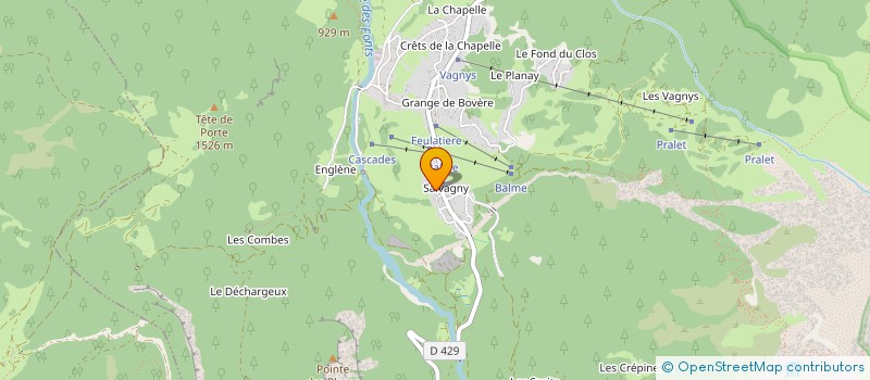 localisation de l'entreprise MONSIEUR OLIVIER DEFFAYET  SIXT-FER-A-CHEVAL