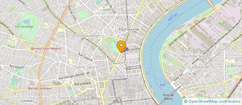 localisation de l'entreprise MONSIEUR OLIVIER DEFOIN à BORDEAUX