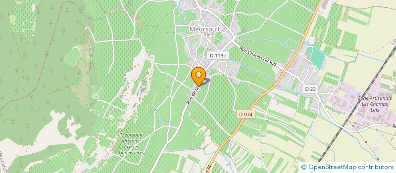 localisation de l'entreprise MONSIEUR OLIVIER DEFRANCE  AUXEY-DURESSES