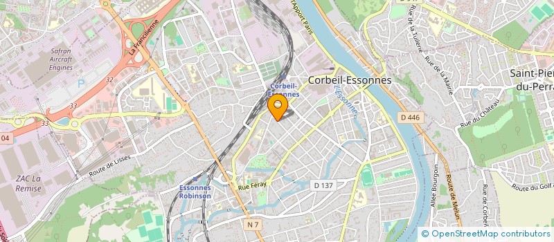 localisation de l'entreprise MONSIEUR OLIVIER DEFROCOURT à CORBEIL-ESSONNES