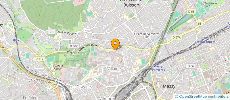 localisation de l'entreprise MONSIEUR OLIVIER DEGORCE  MASSY