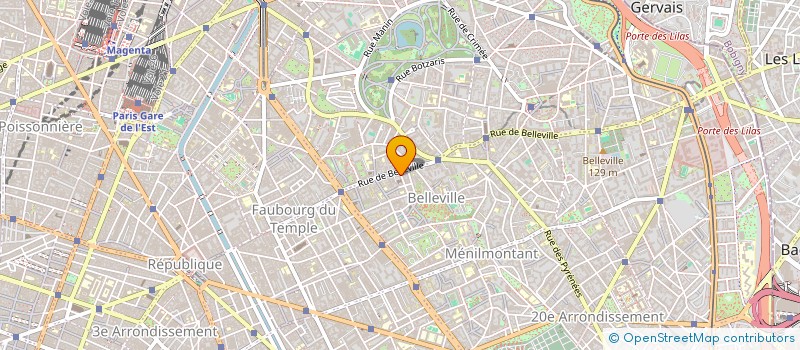 localisation de l'entreprise MONSIEUR OLIVIER DEJOURS  PARIS