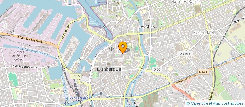 localisation de l'entreprise MONSIEUR OLIVIER DEKYNDT à DUNKERQUE