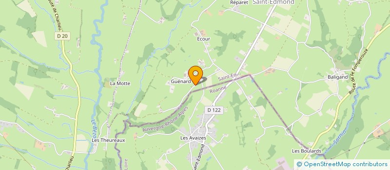 localisation de l'entreprise MONSIEUR OLIVIER DEL NEGRO  SAINT-EDMOND