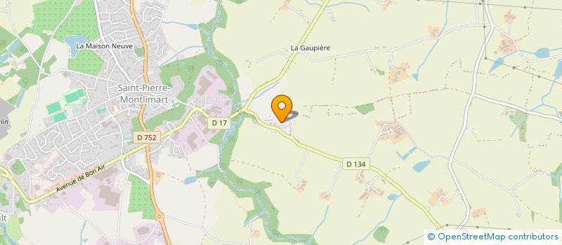 localisation de l'entreprise MONSIEUR OLIVIER DELAFUYS à MONTREVAULT-SUR-EVRE