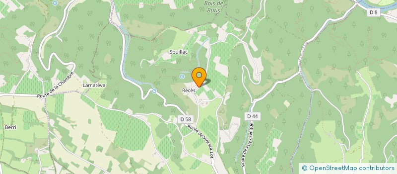 localisation de l'entreprise MONSIEUR OLIVIER DELAHOUSSE  FLORESSAS