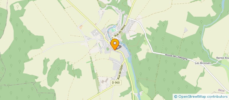 localisation de l'entreprise MONSIEUR OLIVIER DELAINE  BEZE