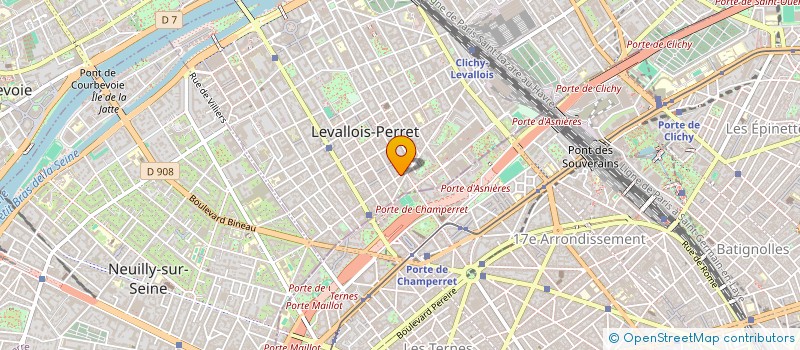 localisation de l'entreprise MONSIEUR OLIVIER DELAMOTTE à LEVALLOIS-PERRET