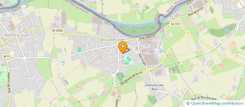 localisation de l'entreprise MONSIEUR OLIVIER DELANNOY  BOUSBECQUE