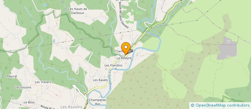 localisation de l'entreprise MONSIEUR OLIVIER DELENNE  PAYZAC