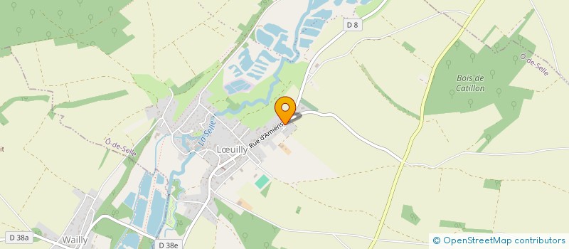 localisation de l'entreprise MONSIEUR OLIVIER DELEPINE  O-DE-SELLE