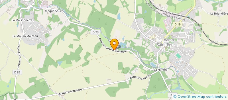 localisation de l'entreprise MONSIEUR OLIVIER DELICOURT  SAINT-CYR-EN-TALMONDAIS