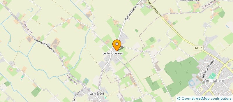 localisation de l'entreprise MONSIEUR OLIVIER DELPORTE à FRELINGHIEN