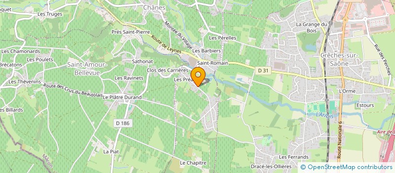 localisation de l'entreprise MONSIEUR OLIVIER DELYS  CHANES